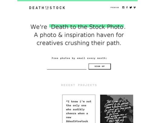 Home - Death to the Stock Photo